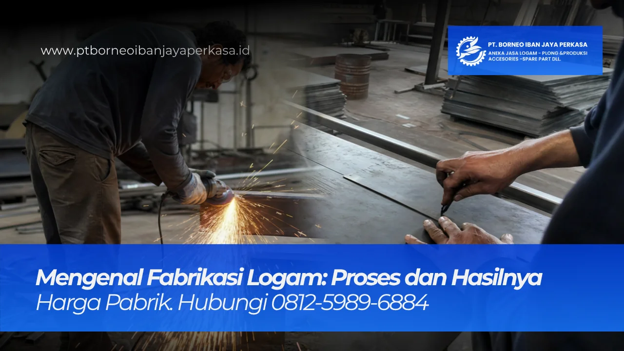 Apa Itu Fabrikasi Logam? Pengertian, Proses, dan Hasilnya
