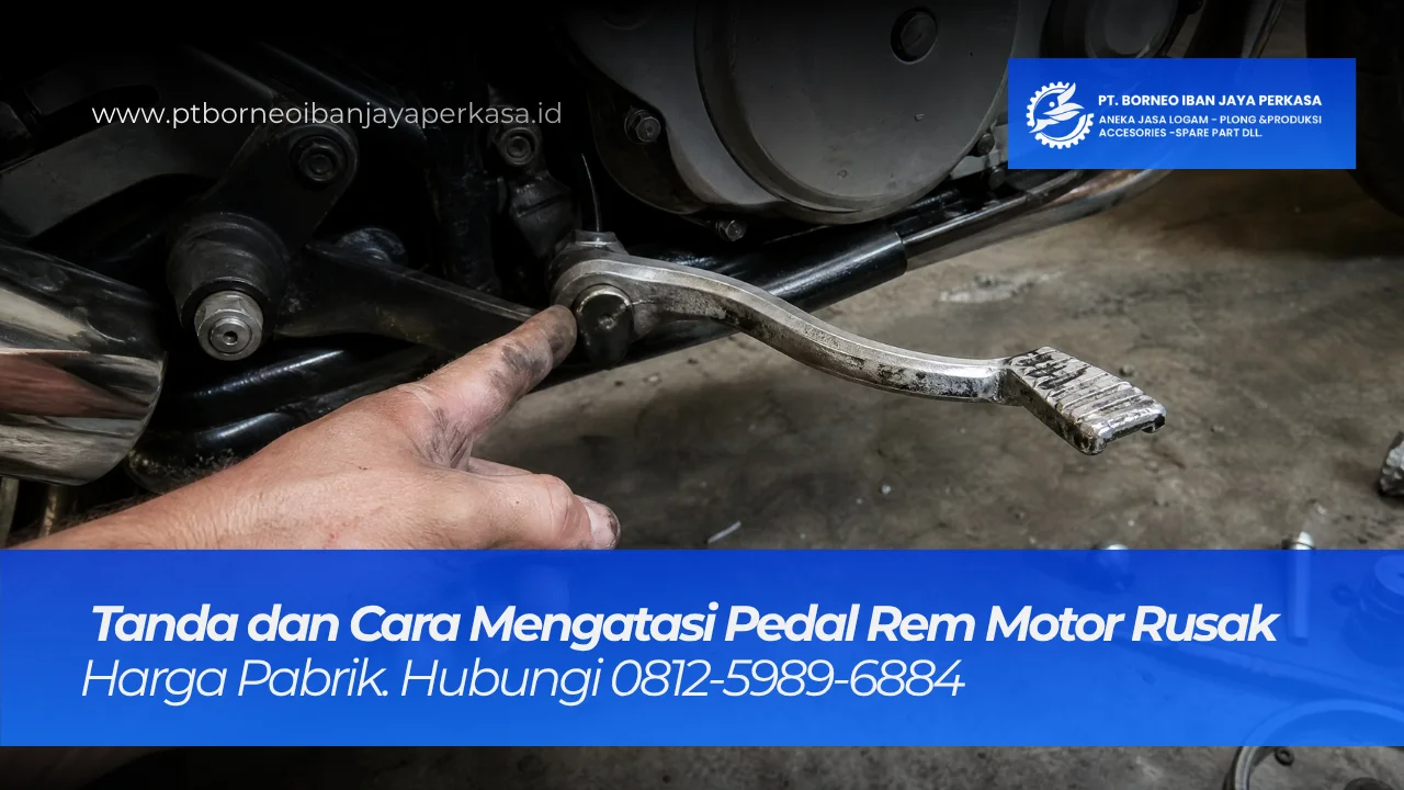 Pedal Rem Motor Rusak? Tanda-Tanda dan Cara Menggantinya
